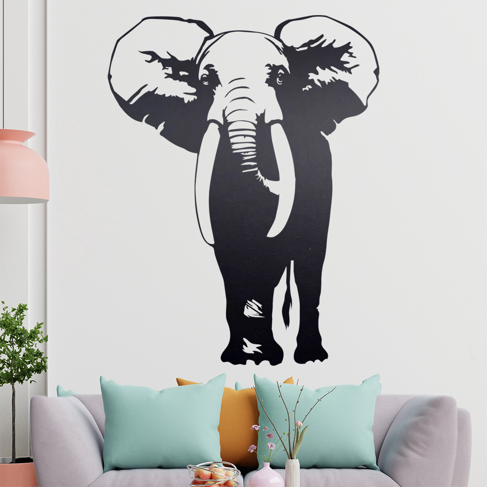 Elefant Dickhäuter Wandtattoo Wohnzimmer Wandaufkleber 1418 - Picture 133 of 204