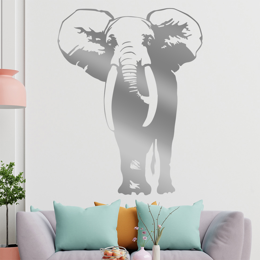 Elefant Dickhäuter Wandtattoo Wohnzimmer Wandaufkleber 1418 - Picture 187 of 204