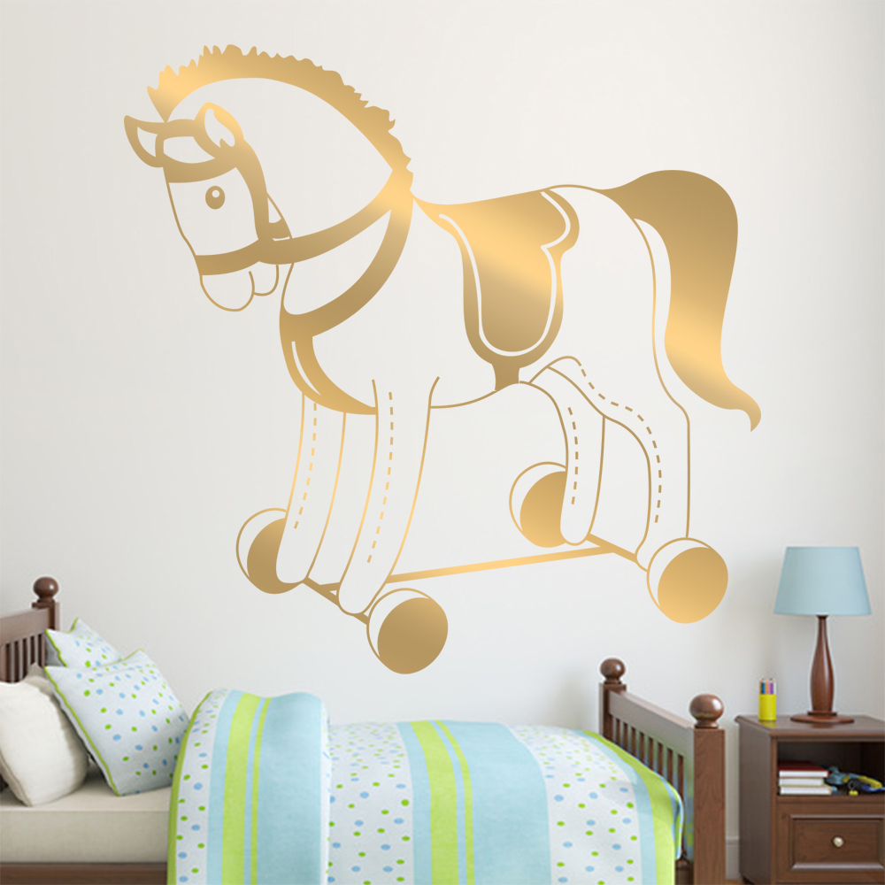 Plüschpferd Spielpferd Wandtattoo Wohnzimmer Wandaufkleber 1483 - Picture 193 of 204