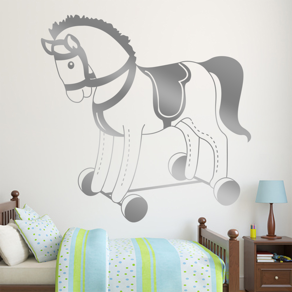 Plüschpferd Spielpferd Wandtattoo Wohnzimmer Wandaufkleber 1483 - Picture 187 of 204