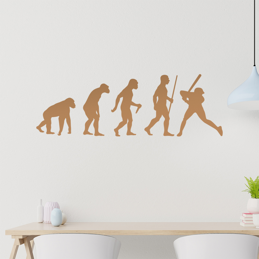 Baseball Game Evolution Wandaufkleber - Bild 163 von 204