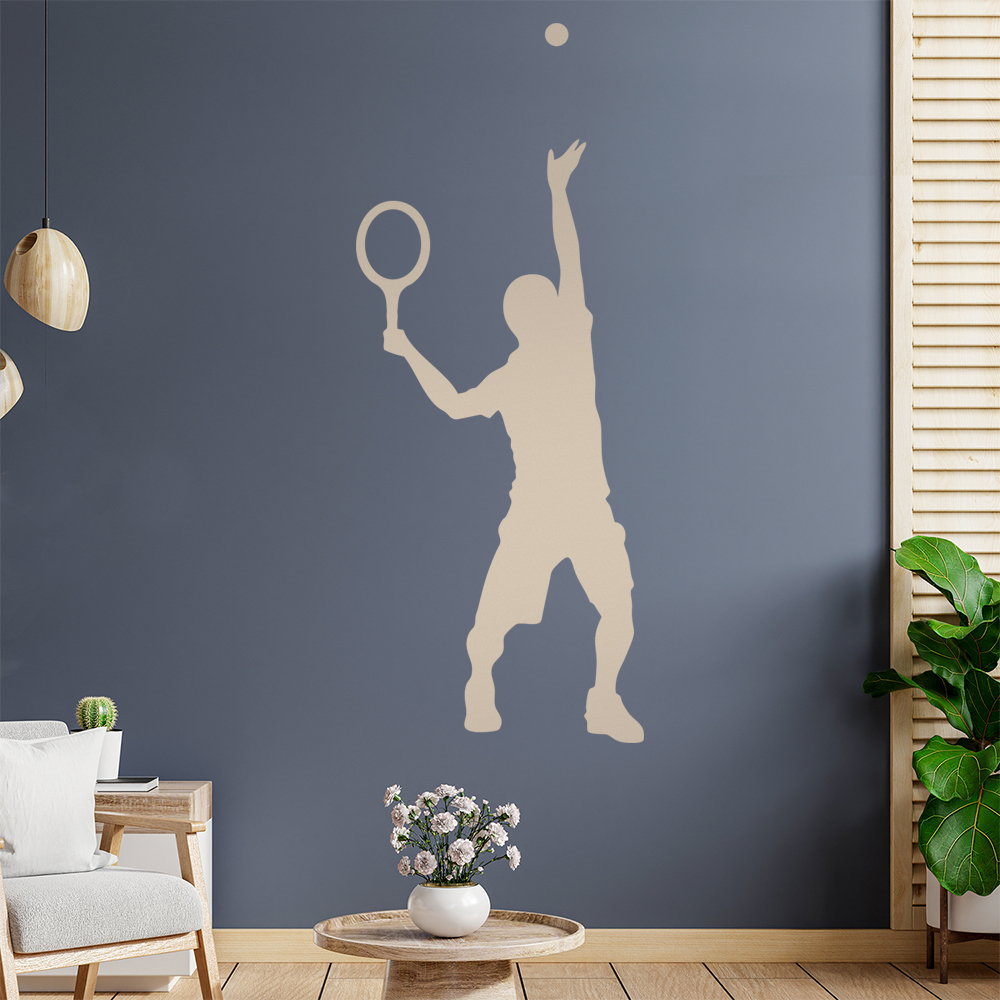 Tennisspieler Figur Wandaufkleber - Picture 169 of 204