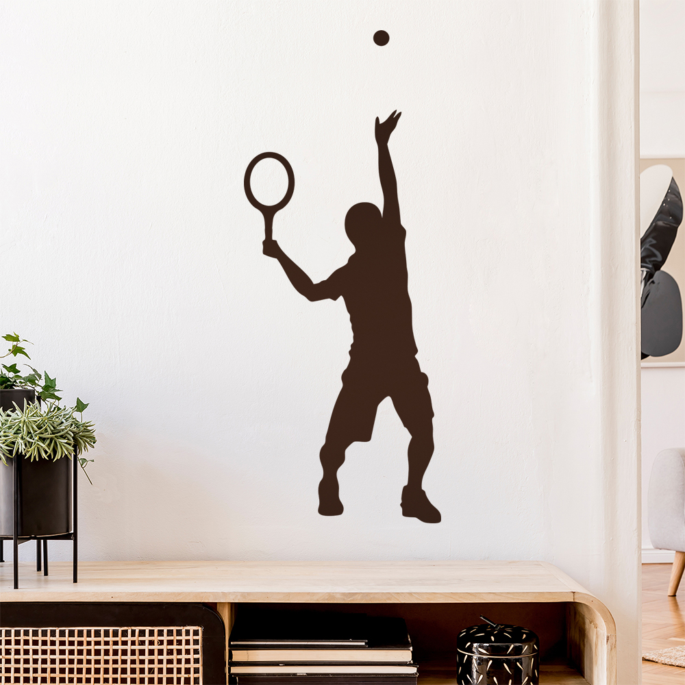 Tennisspieler Figur Wandaufkleber - Picture 157 of 204