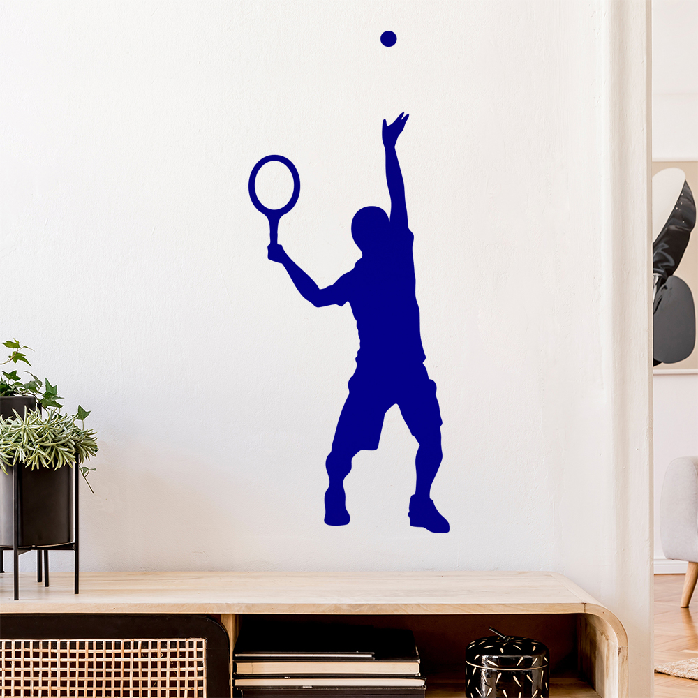 Tennisspieler Figur Wandaufkleber - Picture 181 of 204