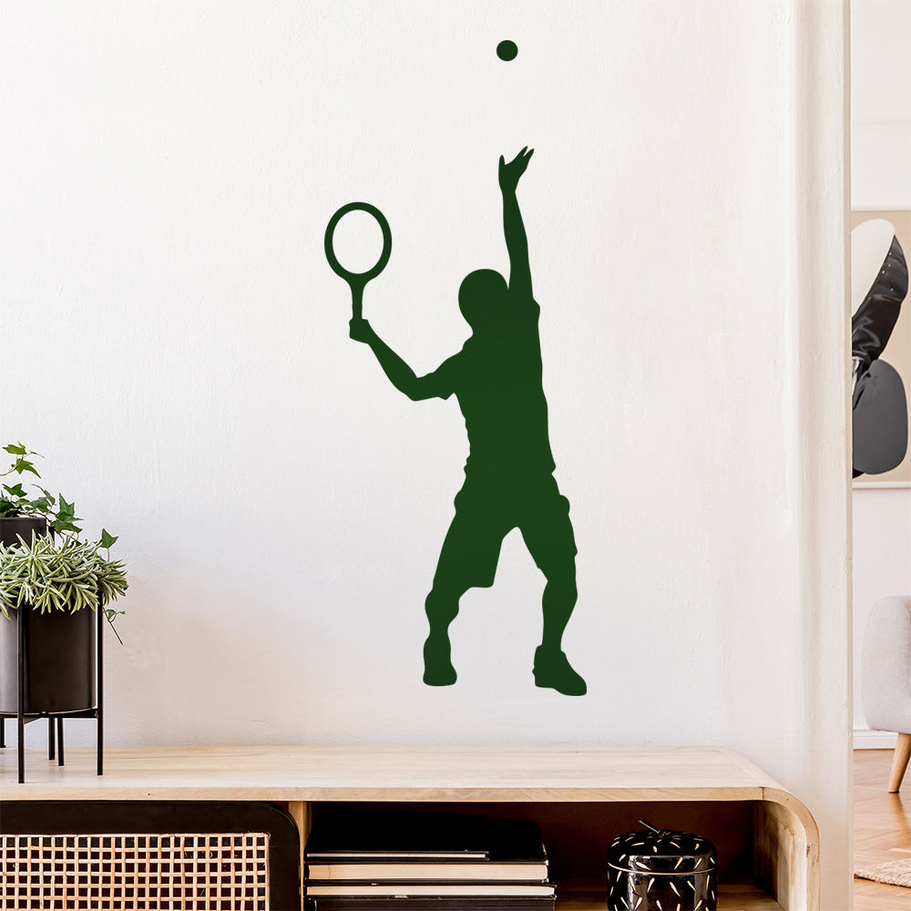 Tennisspieler Figur Wandaufkleber - Picture 103 of 204