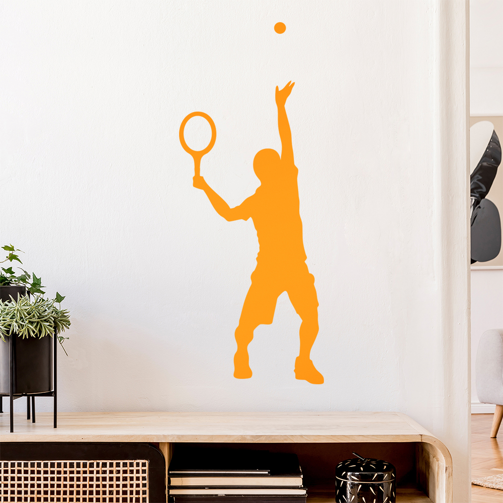 Tennisspieler Figur Wandaufkleber - Picture 13 of 204