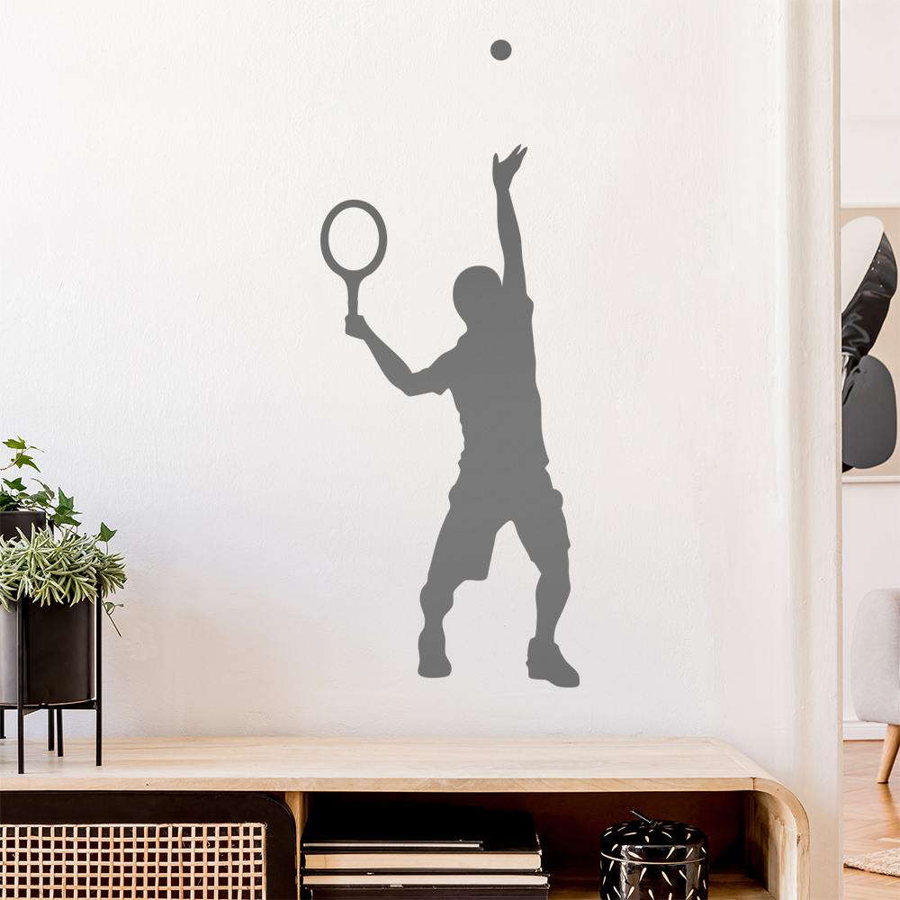 Tennisspieler Figur Wandaufkleber - Picture 139 of 204