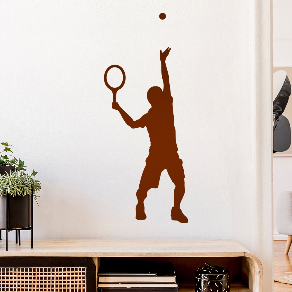 Tennisspieler Figur Wandaufkleber - Picture 175 of 204