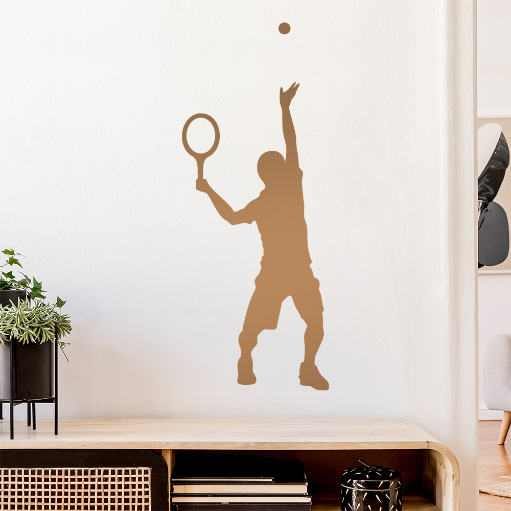 Tennisspieler Figur Wandaufkleber - Picture 163 of 204