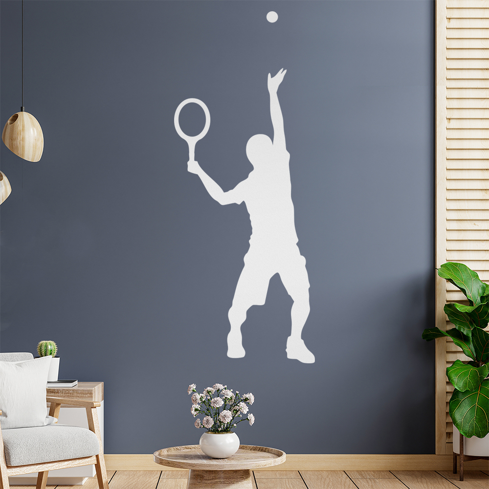 Tennisspieler Figur Wandaufkleber - Picture 145 of 204