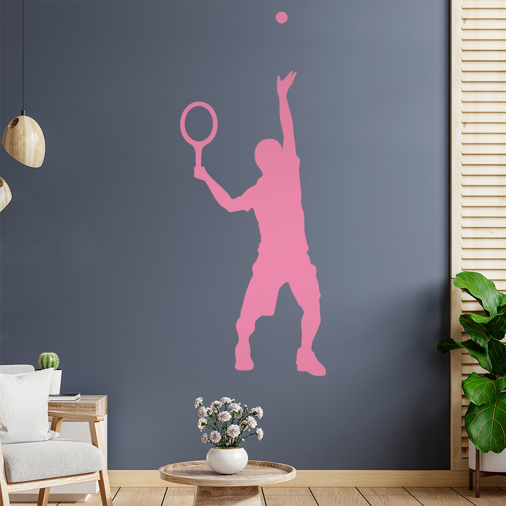 Tennisspieler Figur Wandaufkleber - Picture 67 of 204