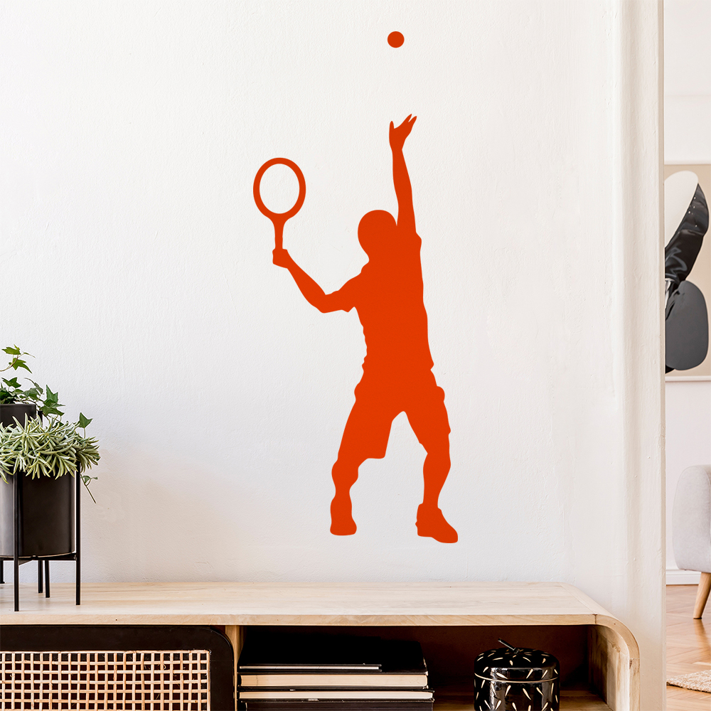 Tennisspieler Figur Wandaufkleber - Picture 37 of 204