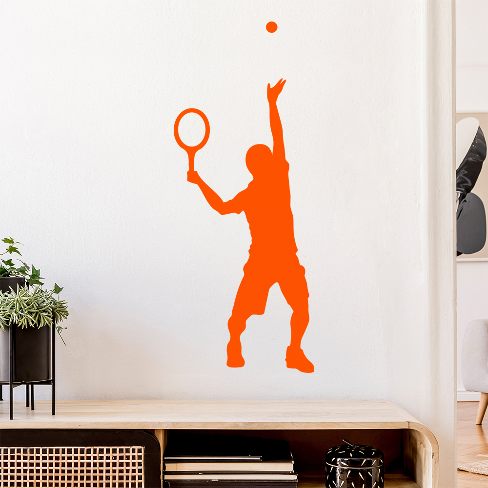 Tennisspieler Figur Wandaufkleber - Picture 43 of 204
