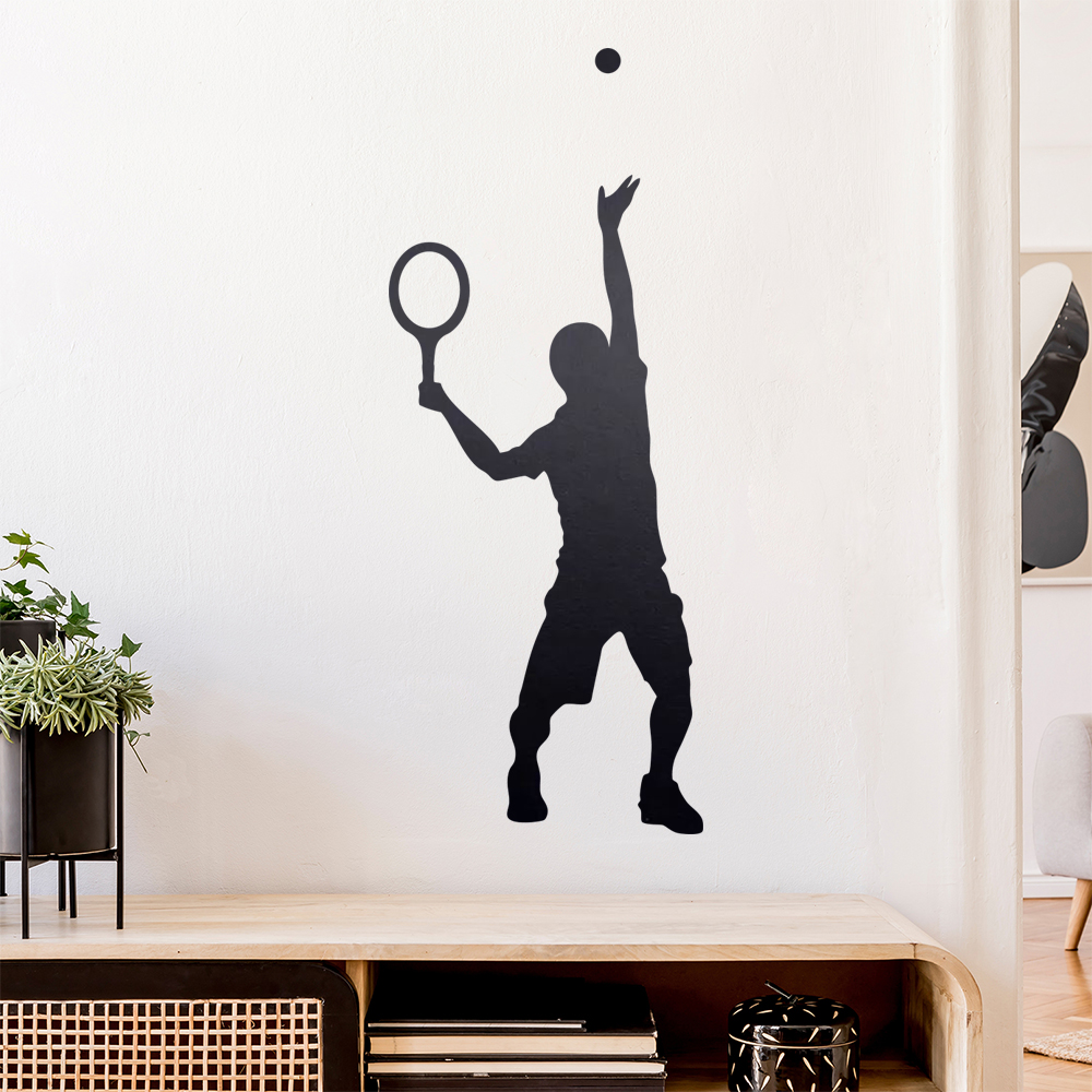 Tennisspieler Figur Wandaufkleber - Picture 133 of 204