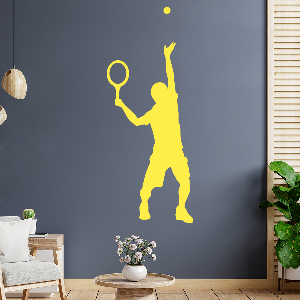 Tennisspieler Figur Wandaufkleber - Picture 19 of 204