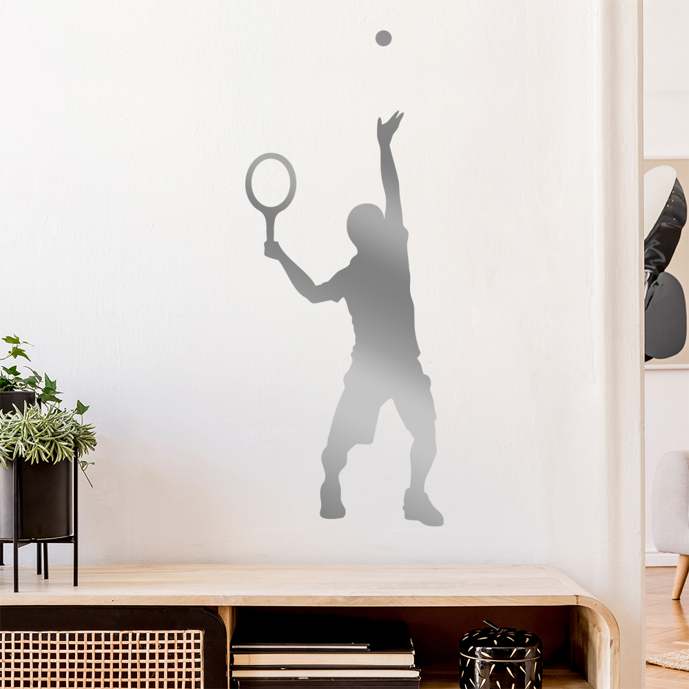 Tennisspieler Figur Wandaufkleber - Picture 187 of 204