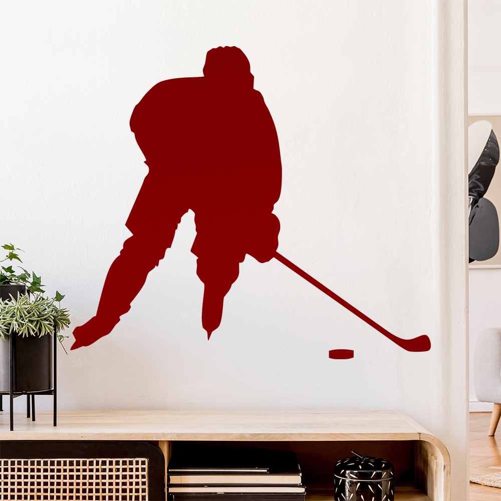 Autocollant Mural Figurine De Puck De Hockey Sur Glace - Picture 25 of 204