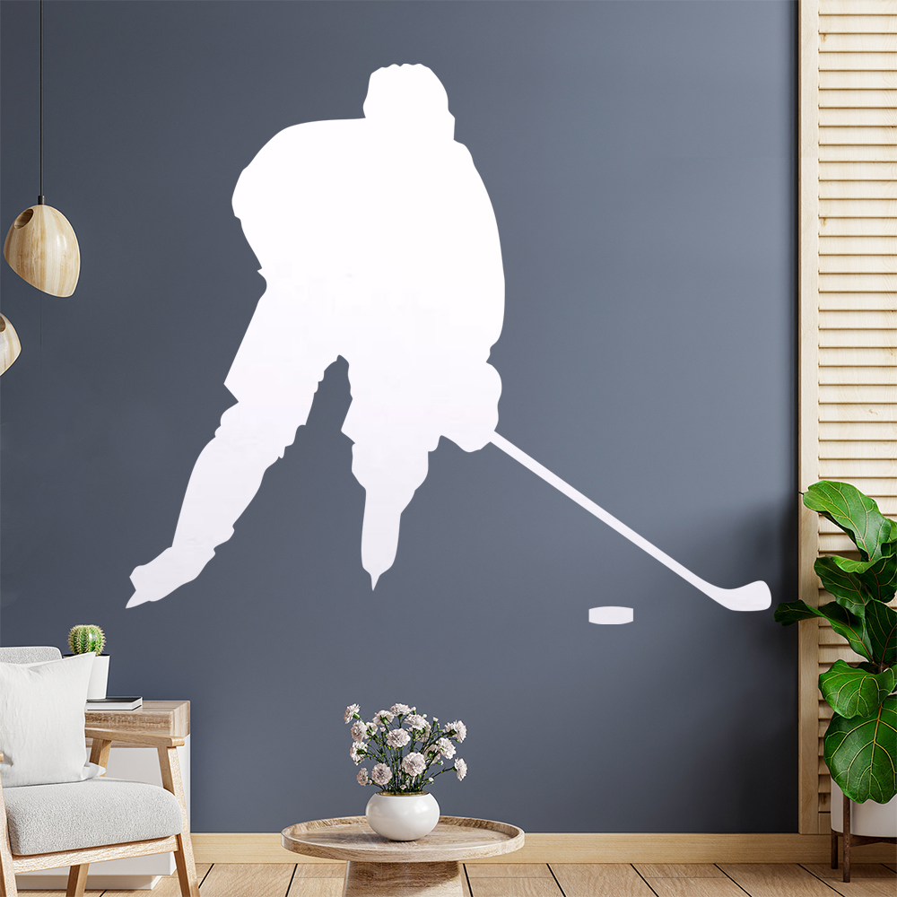 Autocollant Mural Figurine De Puck De Hockey Sur Glace - Picture 7 of 204
