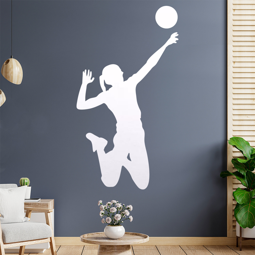 Volleyball Spieler Figur Wandaufkleber - Picture 7 of 204