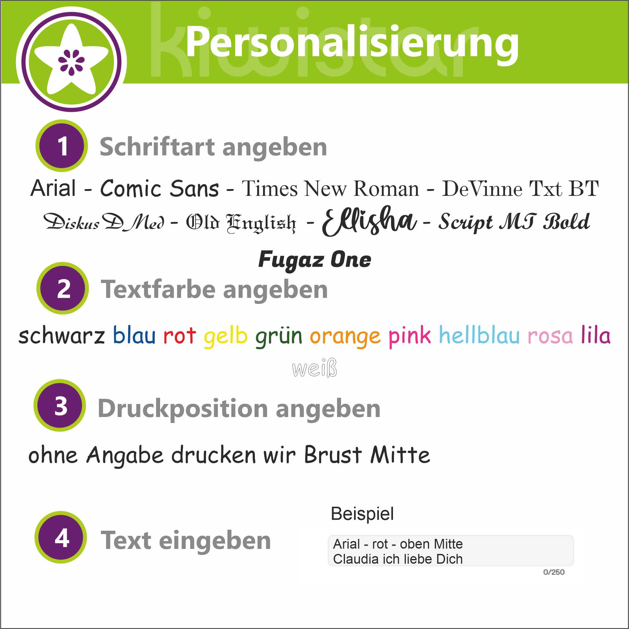 T-Shirt Herren - Aufdruck individuell - mit Wunschtext - Druck personalisiert - Picture 8 of 84